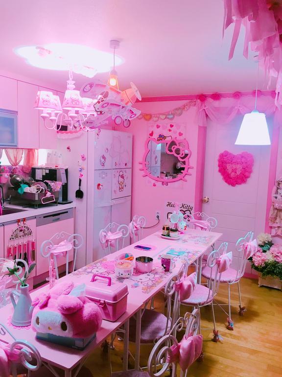 Pink Bnb Seoul Bagian luar foto